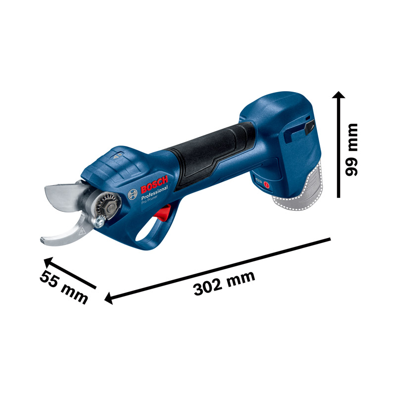 Foarfeca de crengi Pro Pruner cu acumulator12V, 2x3.0Ah, tip Pro Pruner