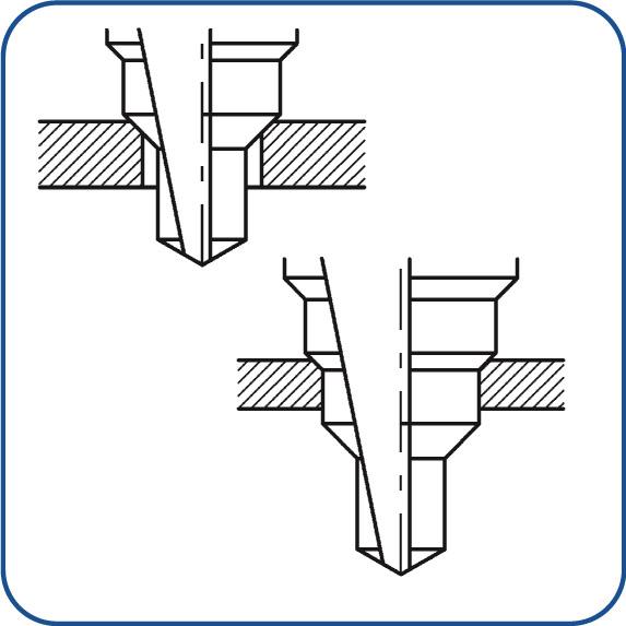 Burghiu conic in trepte 4 - 12mm