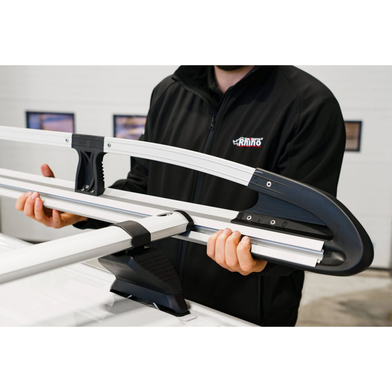 Portbagaj aluminiu KammRack, 2.2 x 1.4 m, TwinDoors