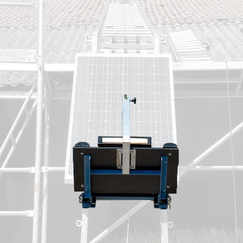 Platforma pentru panouri solare pentru elevatoarele tip scara