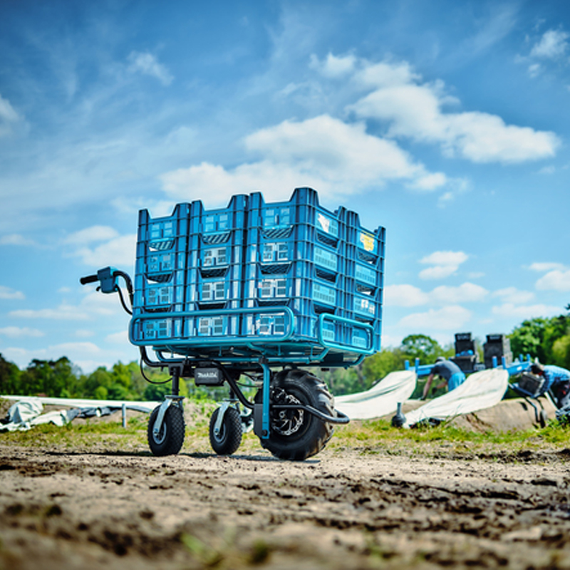 Roaba industriala cu acumulatori 18V, sarcina maxima 130 kg, fara cuva si platforma, MAKITA