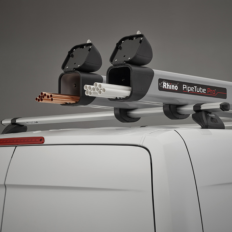 2 bare portbagaj aluminiu KammBar Pro Ford Transit Courier 2014 - 2023