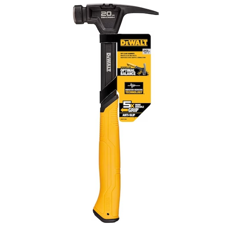 Ciocan metalic cu gheara curbata 770 g, DeWALT tip DWHT51004-0