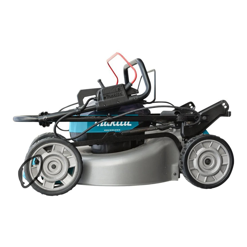 Masina de tuns iarba compatibila cu acumulatori 40V, 48cm, cu autotractare, Makita, tip LM001GZ, autotractare, SOLO