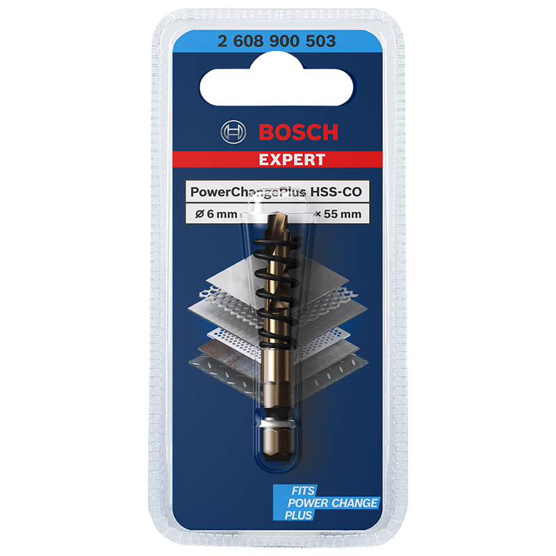 Burghiu de centrare HSS-Co pentru adaptor hexagonal EXPERT Power Change Plus