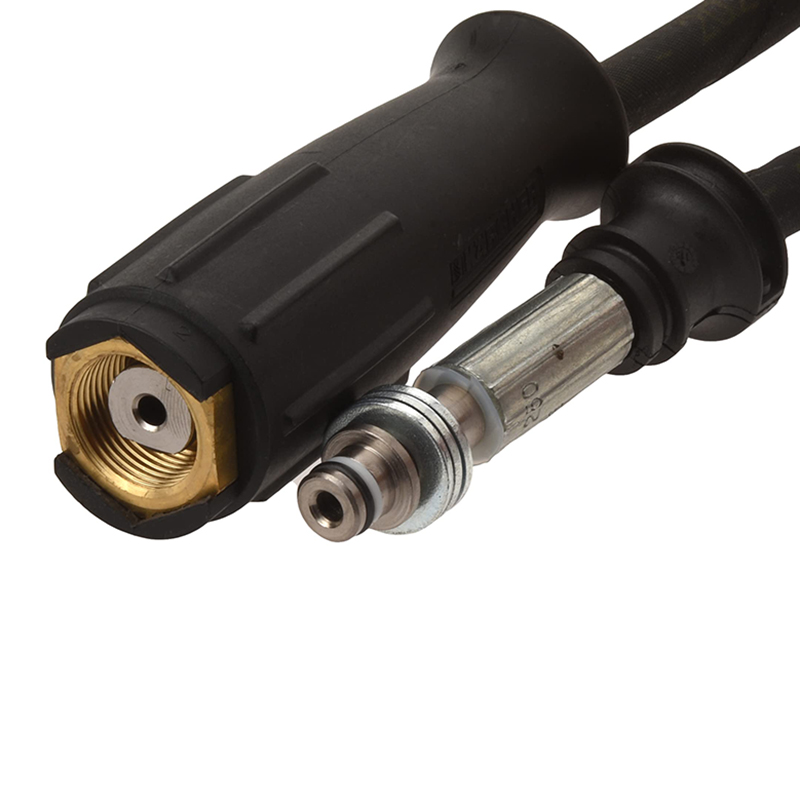 Furtun de înalta presiune, 10 m, DN 6, 250 bar, 1 x M22 x 1,5 / 1 x Conector tambur AVS