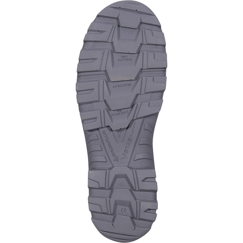 Pantofi de protectie din piele despicata pigmentata,tip PHOCEA S3 SRC, negru, marimea 43