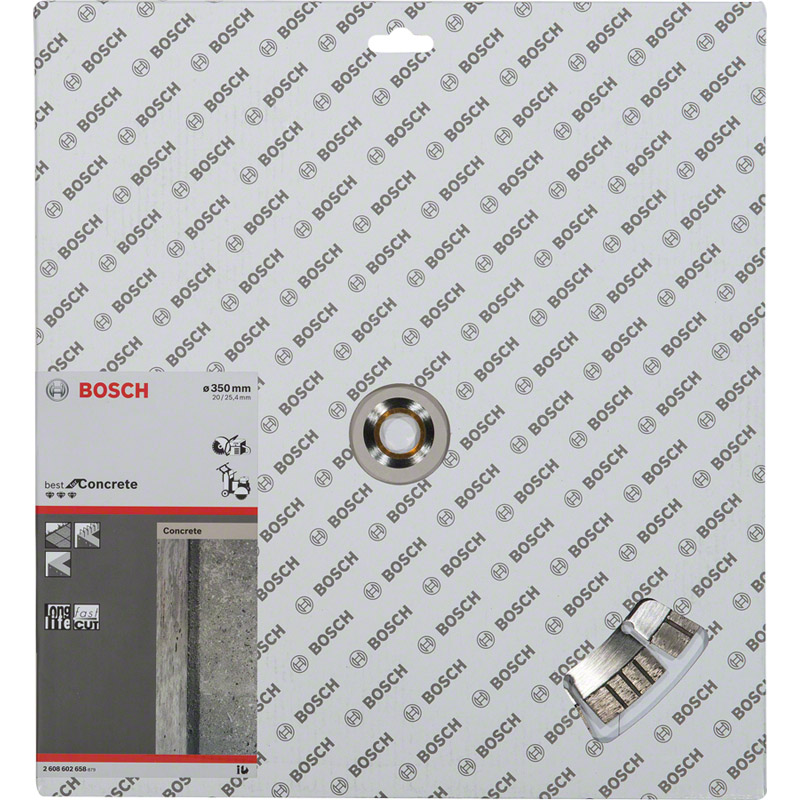 Disc diamantat Best, pentru beton, 350x20/25.4 mm