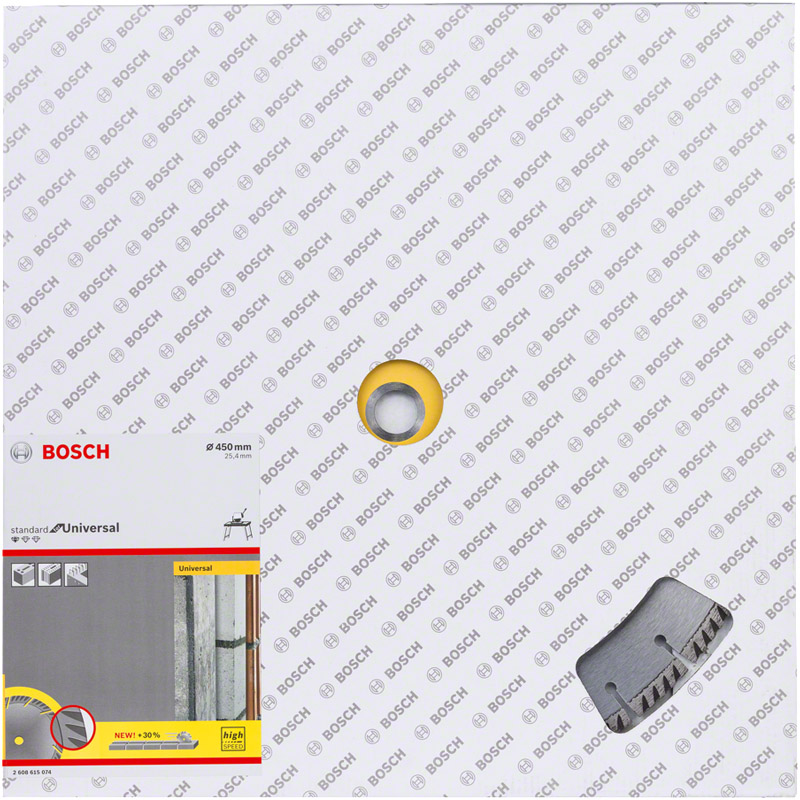 Disc diamantat BOSCH Cutting Blade, Standard Universal 450x25.4 mm