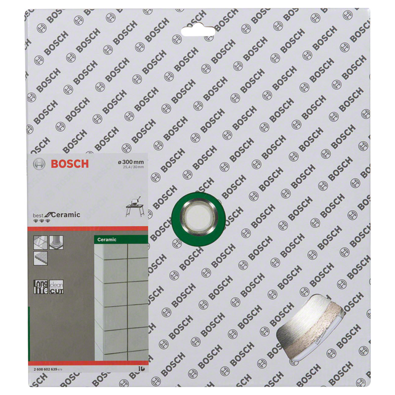 Disc diamantat Best, pentru marmura si ceramica, 300x25.4 mm