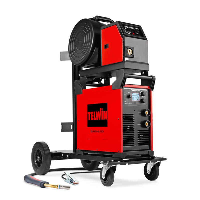 Aparat de sudura multiproces MIG/MAG SUPERMIG350i, carucior, Telwin