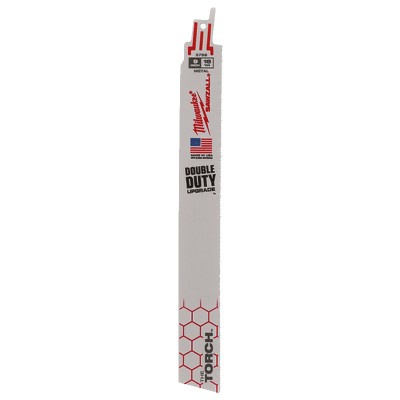 5 panze Heavy Duty TORCH™ pentru lucrari grele in metal, pentru fierastraie sabie, bimetal, 230/1.4 mm-18 TPI