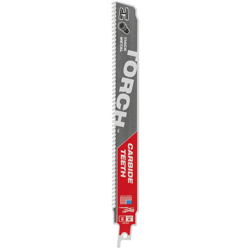 Panza Heavy Duty TORCH™ pentru lucrari de demolare, pentru fierastraie sabie, bimetal, 230/1.8 mm - 8 TPI