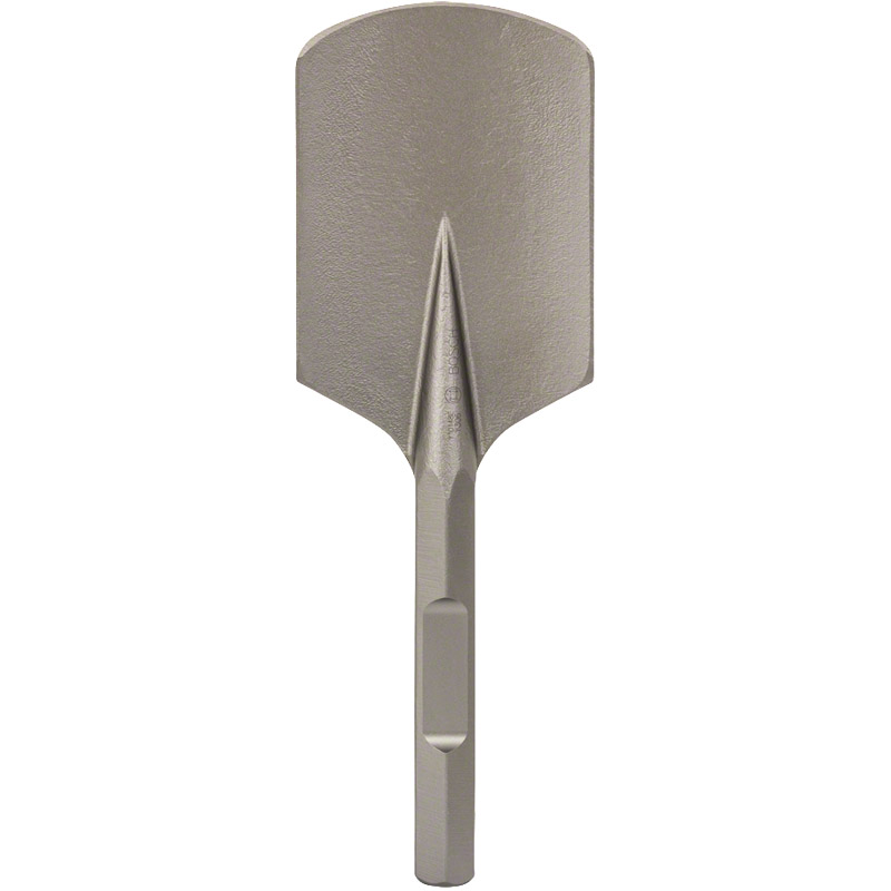 Dalta spatulata rotunjita GSH pentru beton (mortar), HEX 28 mm, 400x135 mm