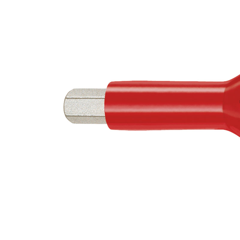 Cap cheie tubulara 3/8'', cu imbus 8 mm, 75 mm, izolat VDE, Knipex