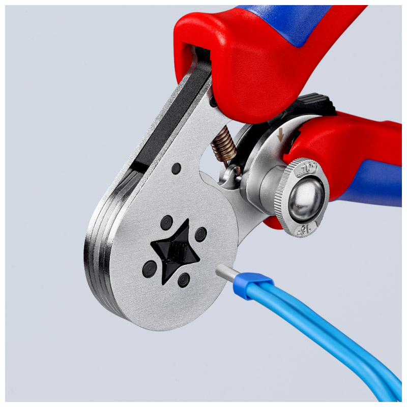 Cleste sertizat mansoane (FERULE) 0.08 - 16 mm², 180 mm, Knipex