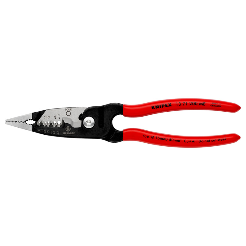 Cleste pentru dezizolat 0.75 – 6.0 mm², 200 mm, Knipex