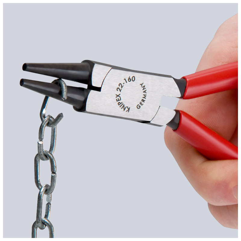 Cleste cu varf/falci rotunde, 160 mm Cleste cu varf/falci rotunde, 160 mm