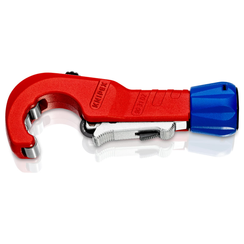 Dispozitiv pentru taiat tevi din otel si plastic, diametru max. de taiere Ø35 mm, KNIPEX TubiX®