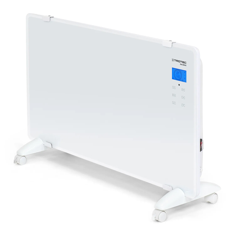 Convector electric din sticla Design TCH 2010E, 2000W, alb