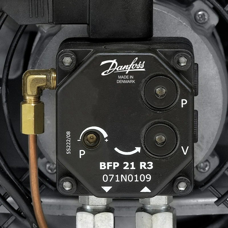 Incalzitor cu motorina cu ardere indirecta, 80kW, TROTEC tip IDE80