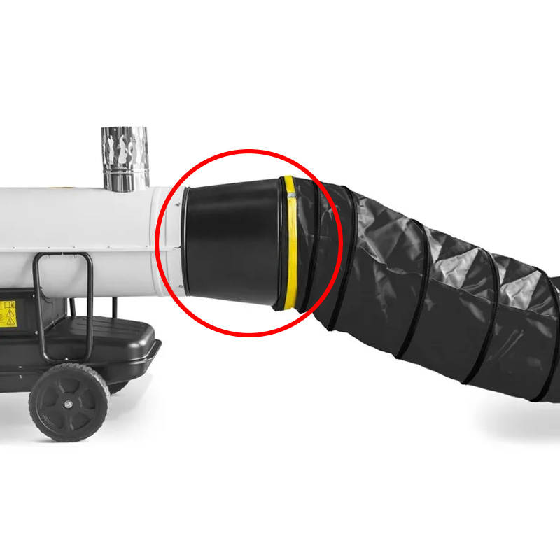 Adaptor conectare furtun Ø51cm la incalzitoarele IDE50 / IDE60 / IDE80