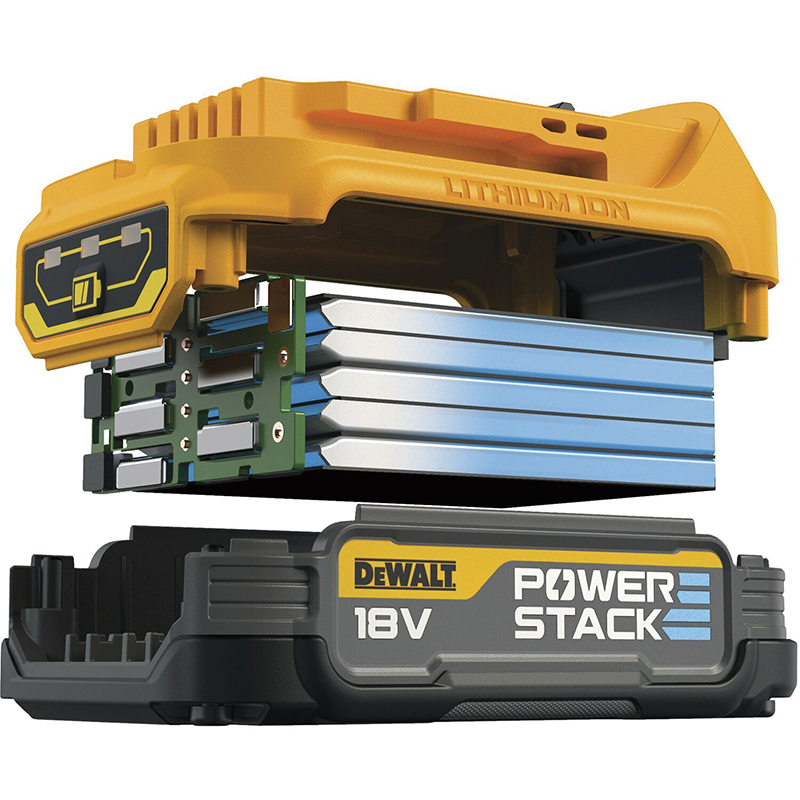Acumulator DEWALT PowerStack, 18V, 1.7 Ah