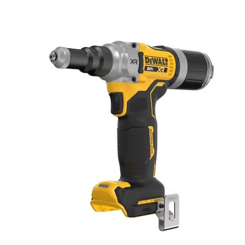 Pistol pentru nituri pop 4.8/6.0/6.4mm cu acumulatori 18V, 2x1.7 Ah, DeWalt DCF414E2GT-QW 