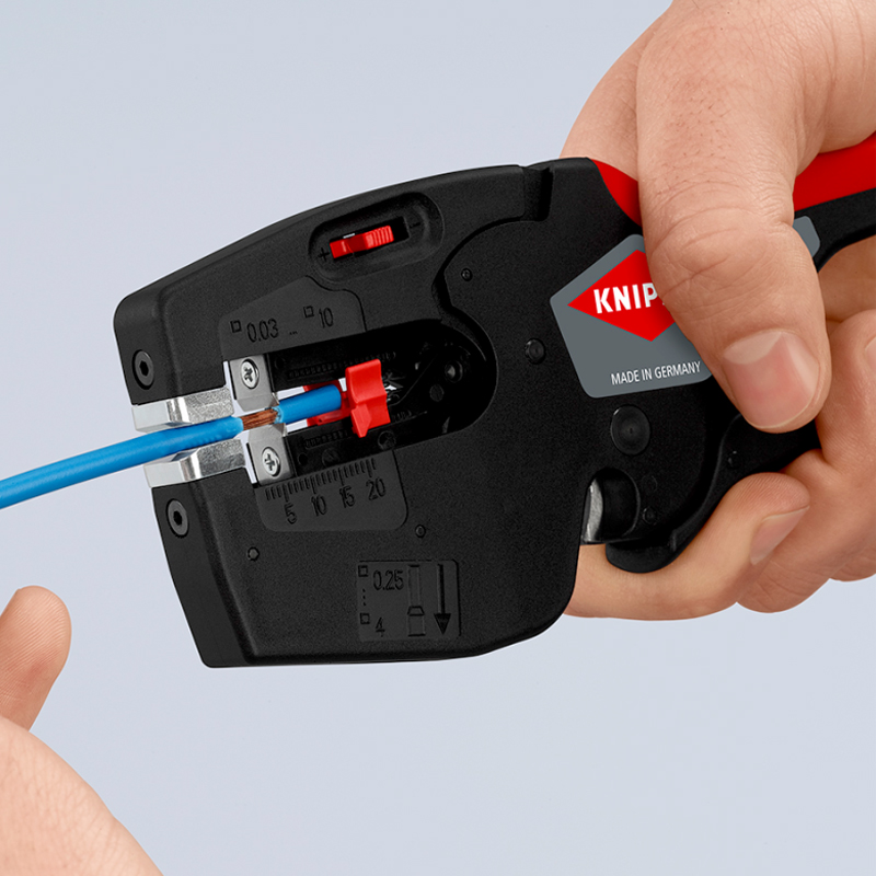 Cleste multifunctional de dezizolat si sertizat, NexStrip, Knipex