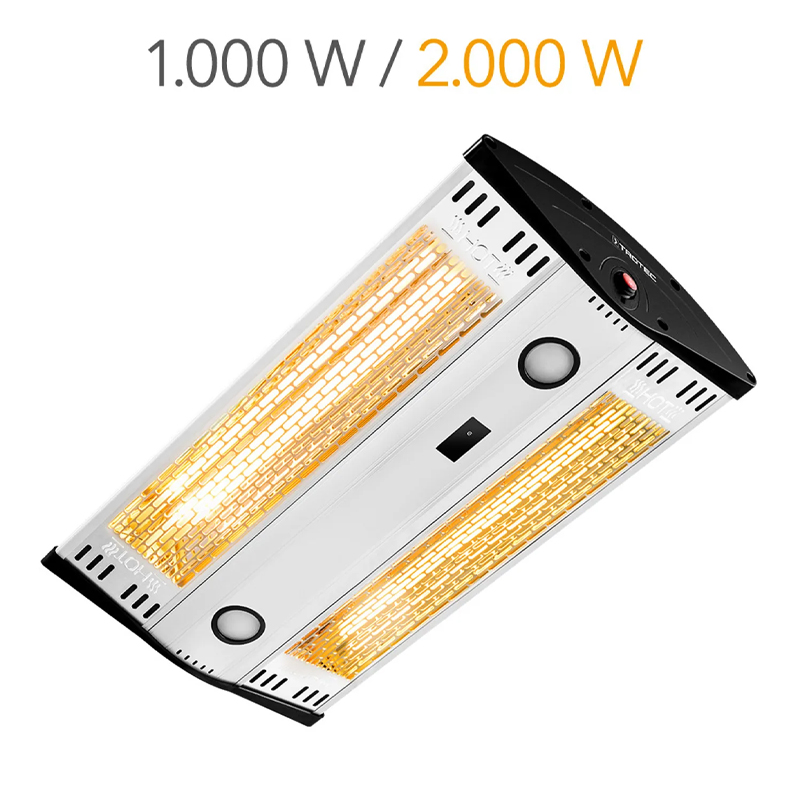 Incalzitor electric cu infrarosii de tavan, tip IR2000C
