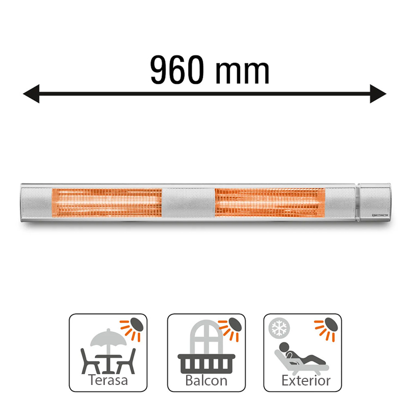 Incalzitor electric cu infrarosii de perete, TROTEC tip IR3050