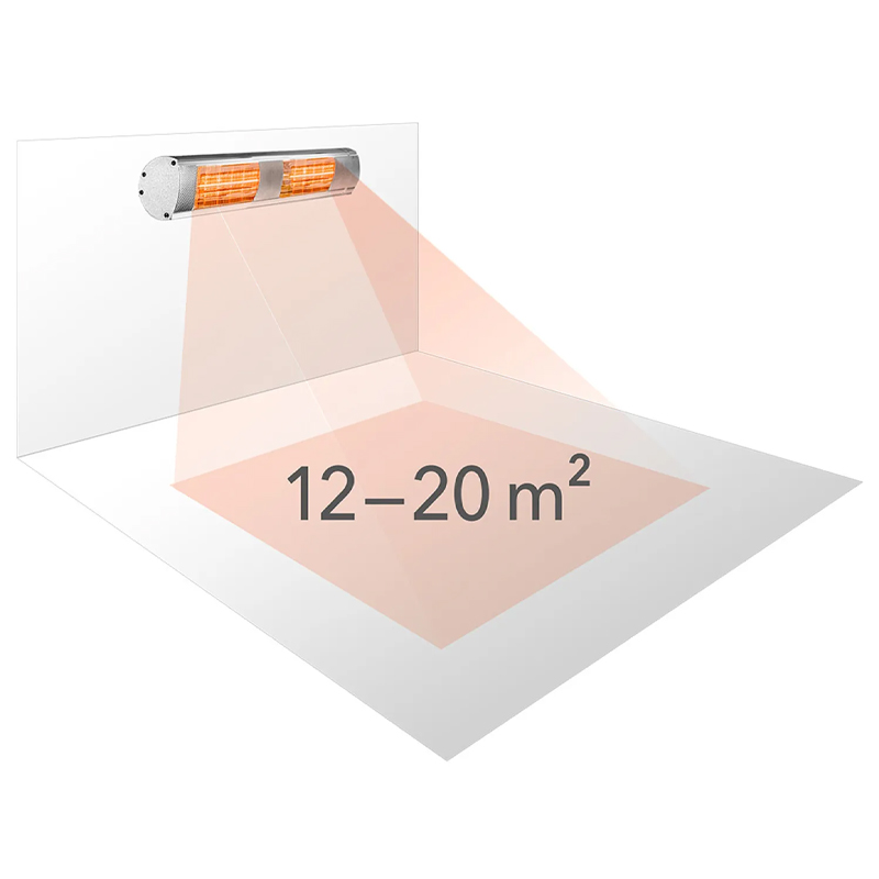 Incalzitor electric cu infrarosii de perete, TROTEC tip IR3050
