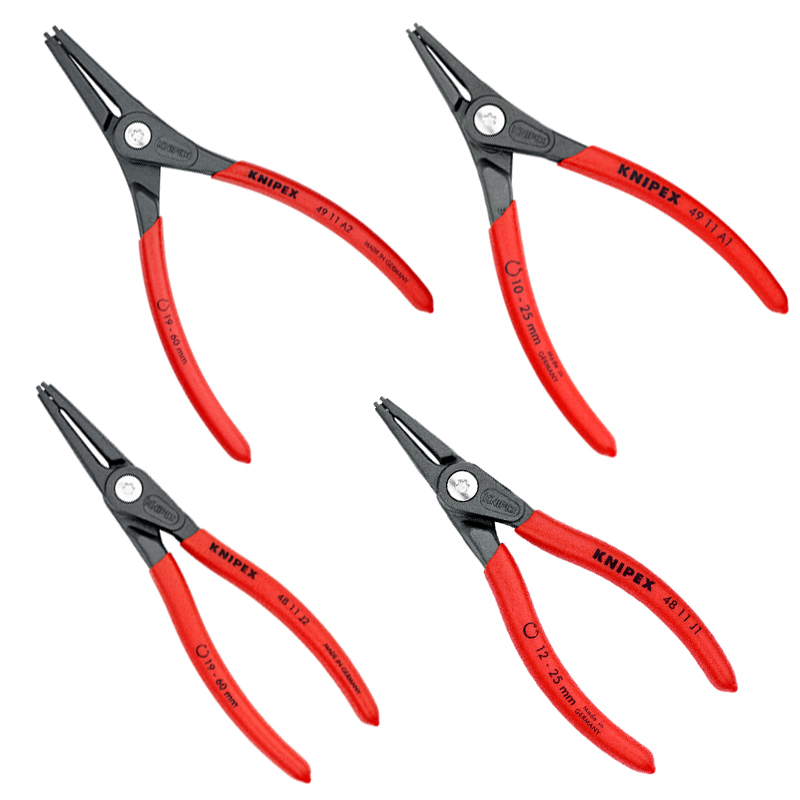 Set 4 clesti pentru sigurante, Knipex