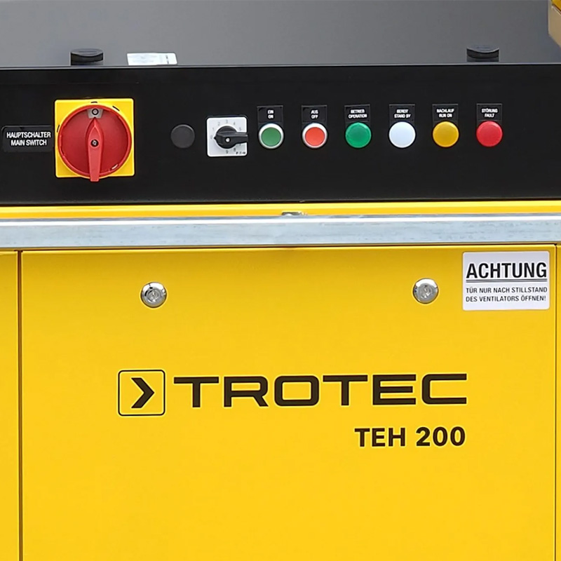 Incalzitor electric industrial de mare putere, 40kW, TROTEC TEH200