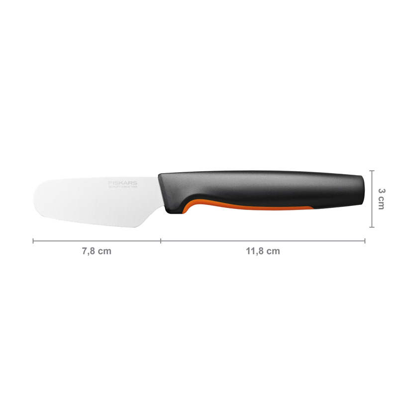 Cutit pentru unt, Fiskars, Functional Form, lama inoxidabila, 7.8 cm