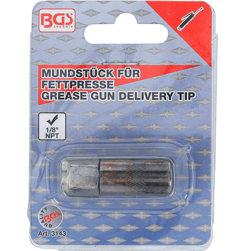 Cap pentru pistoalele de gresat, filet 1/8