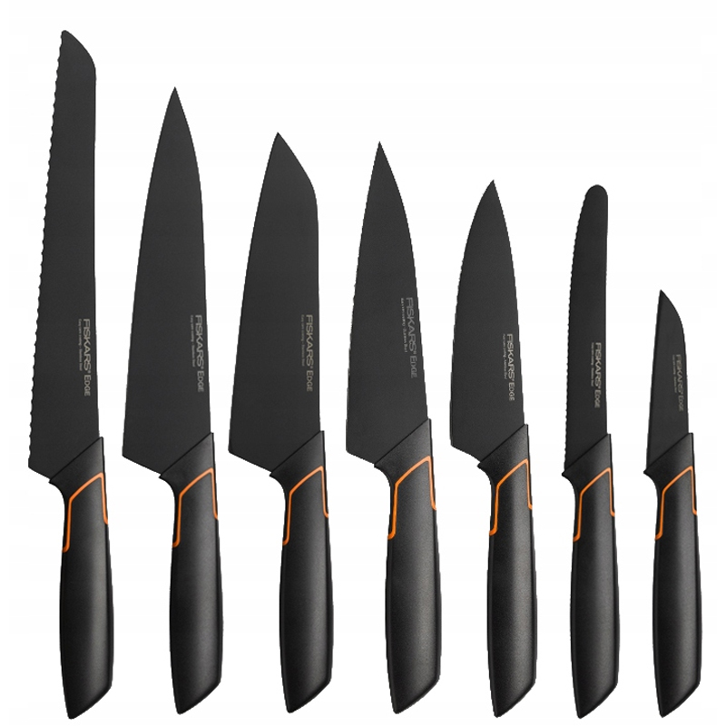 Cutitul bucatarului francez, mediu, Fiskars, Edge, lama inoxidabila, 16.2 cm