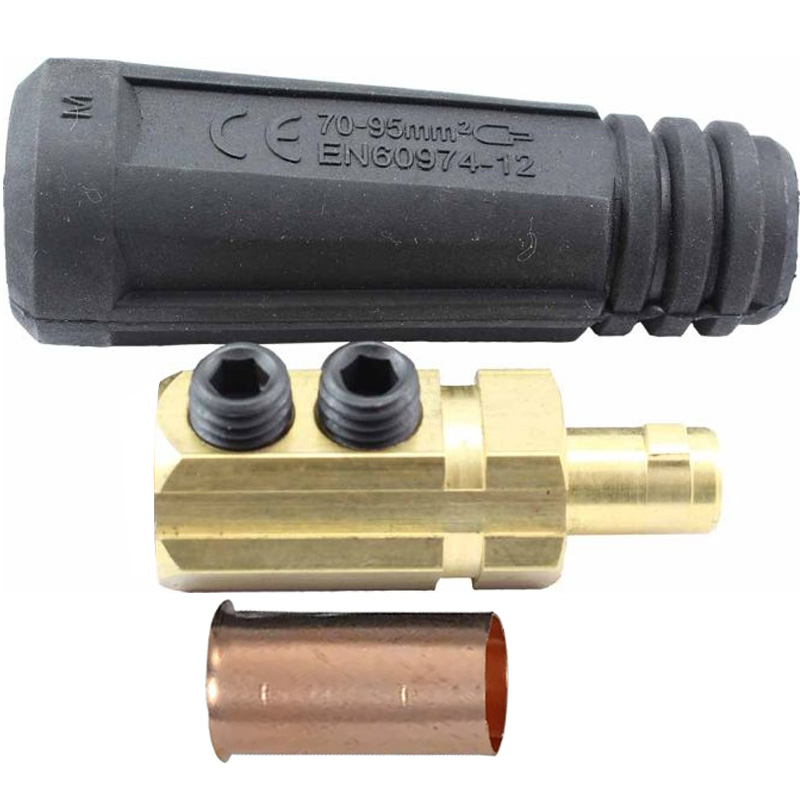 Conector-mufa tata pentru cablu sudura de 70-95mm², Telwin