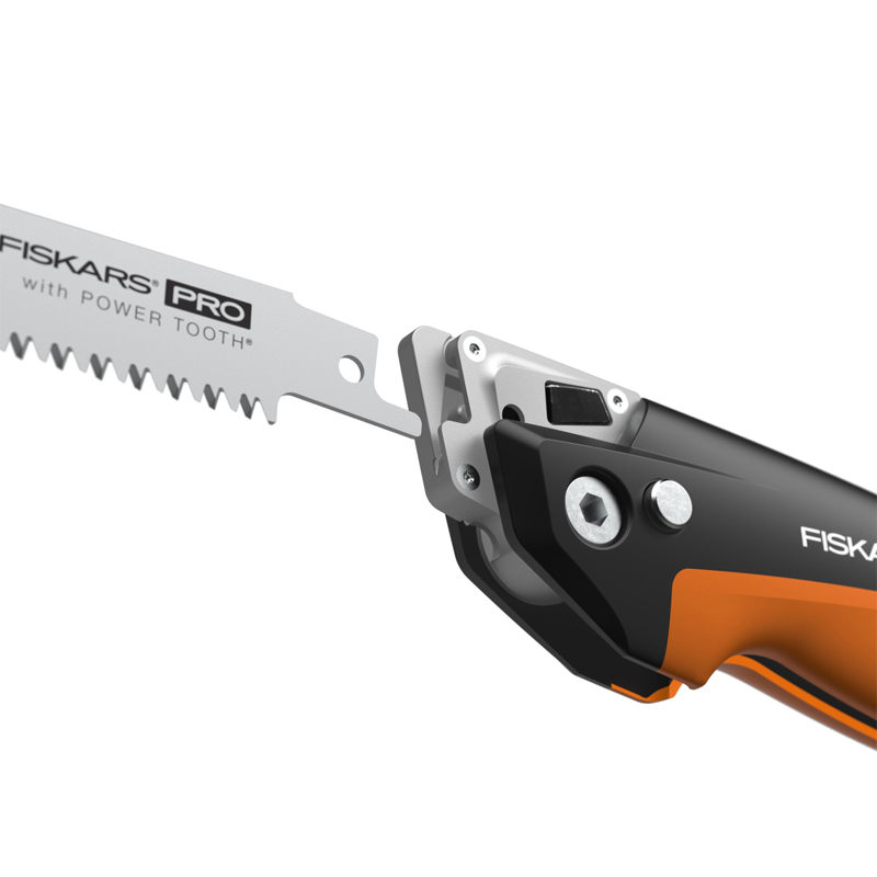 Fierastrau pliabil, Fiskars, Compact, 2 lame 