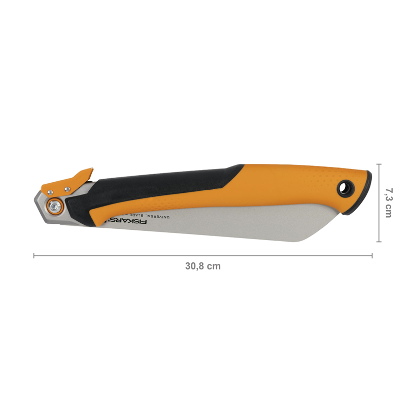 Fierastrau pliabil, Fiskars, PowerTooth, 250mm, 13tpi