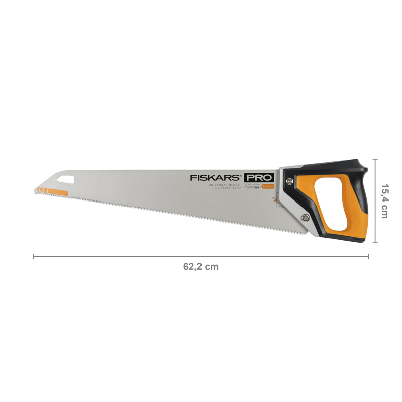 Fierastrau de mana, Fiskars, PowerTooth, 500mm, 9tpi