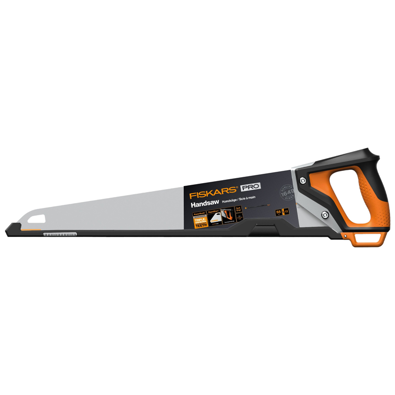 Fierastrau de mana, Fiskars, PowerTooth, 550mm, 11tpi