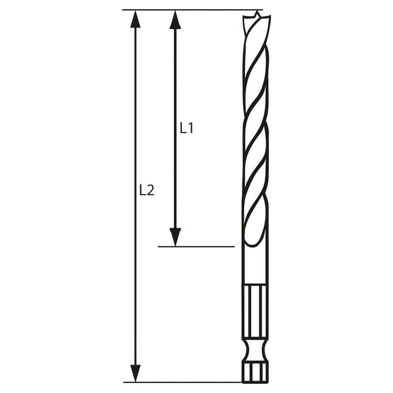 Burghiu pentru lemn, 8mm, Bosch