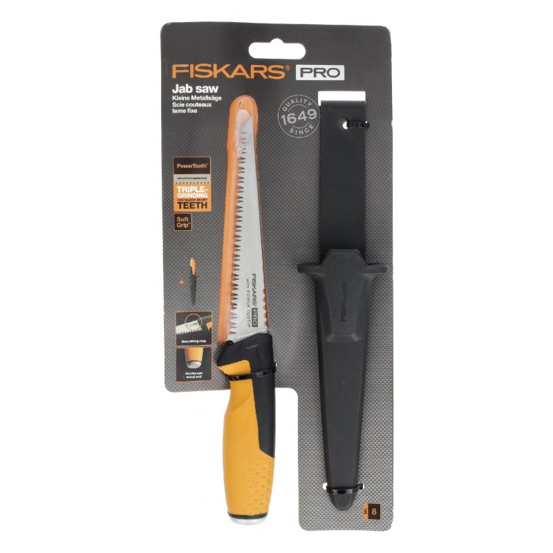 Fierastrau de constructii, Fiskars, PowerTooth, 150mm, 7tpi