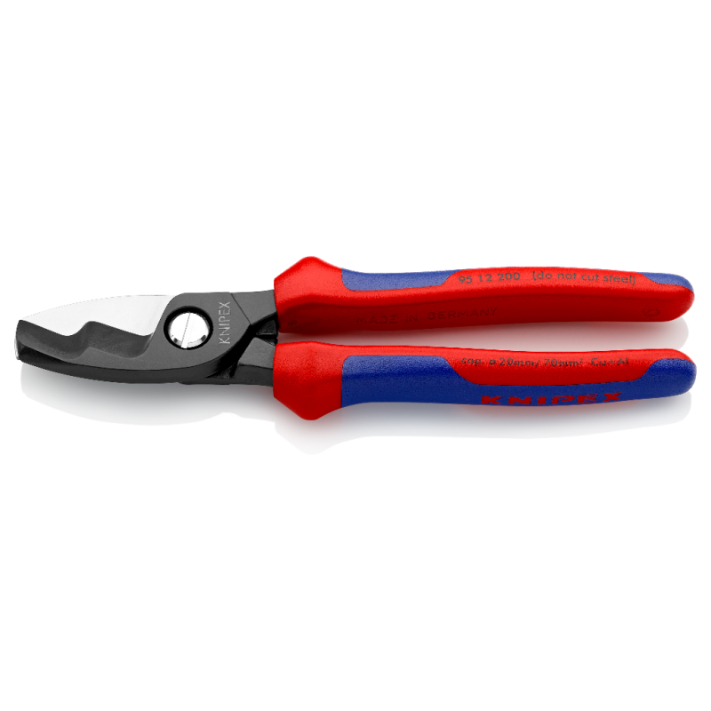 Cleste pentru taiat cabluri si sarma, 70 mm², 200 mm, Knipex