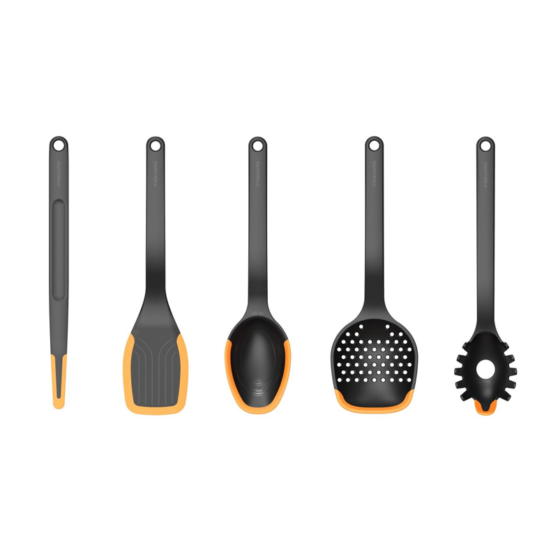 Lingura cu margine din silicon, Fiskars, Functional Form 292 x 70 mm, 80 gli