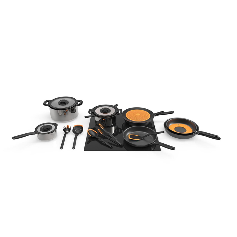 Lingura cu margine din silicon, Fiskars, Functional Form 292 x 70 mm, 80 gli
