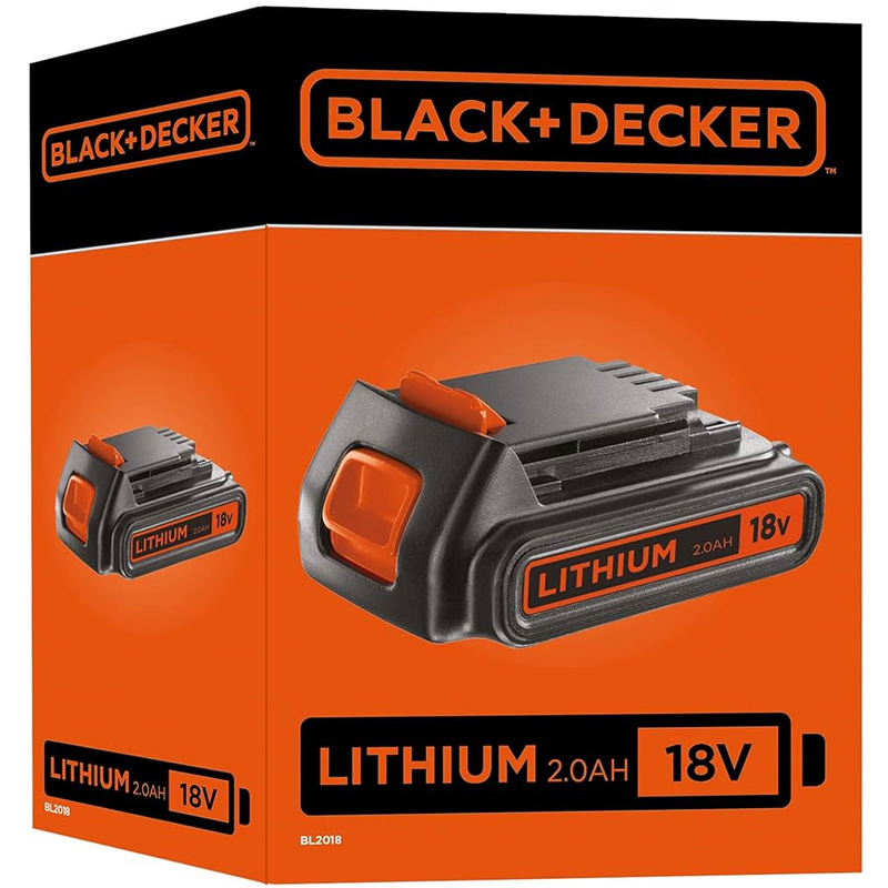 Acumulator Black&Decker Li-Ion 18V 2.0Ah, BL2018-XJ