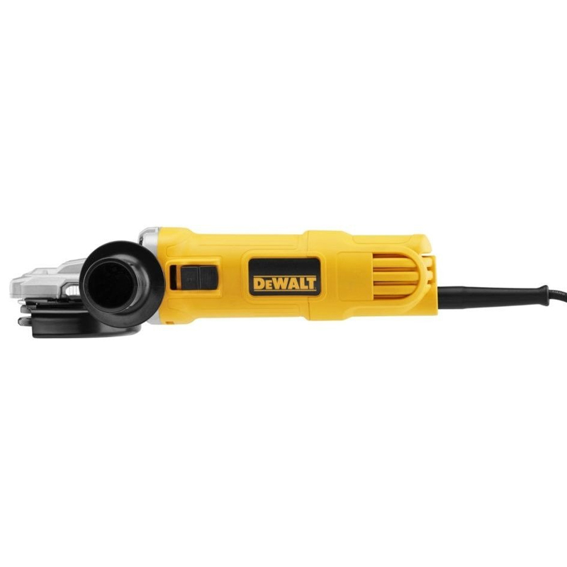 Polizor unghiular DeWALT, 125mm, 900W, 11000rpm, cap aplatizat, tip DWE4157F-QS