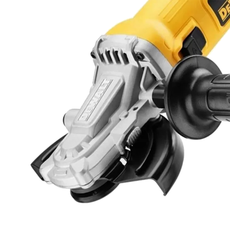 Polizor unghiular DeWALT, 125mm, 900W, 11000rpm, cap aplatizat, tip DWE4157F-QS